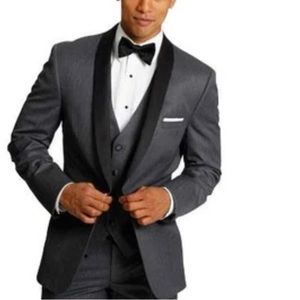 Men’s charcoal grey tuxedo